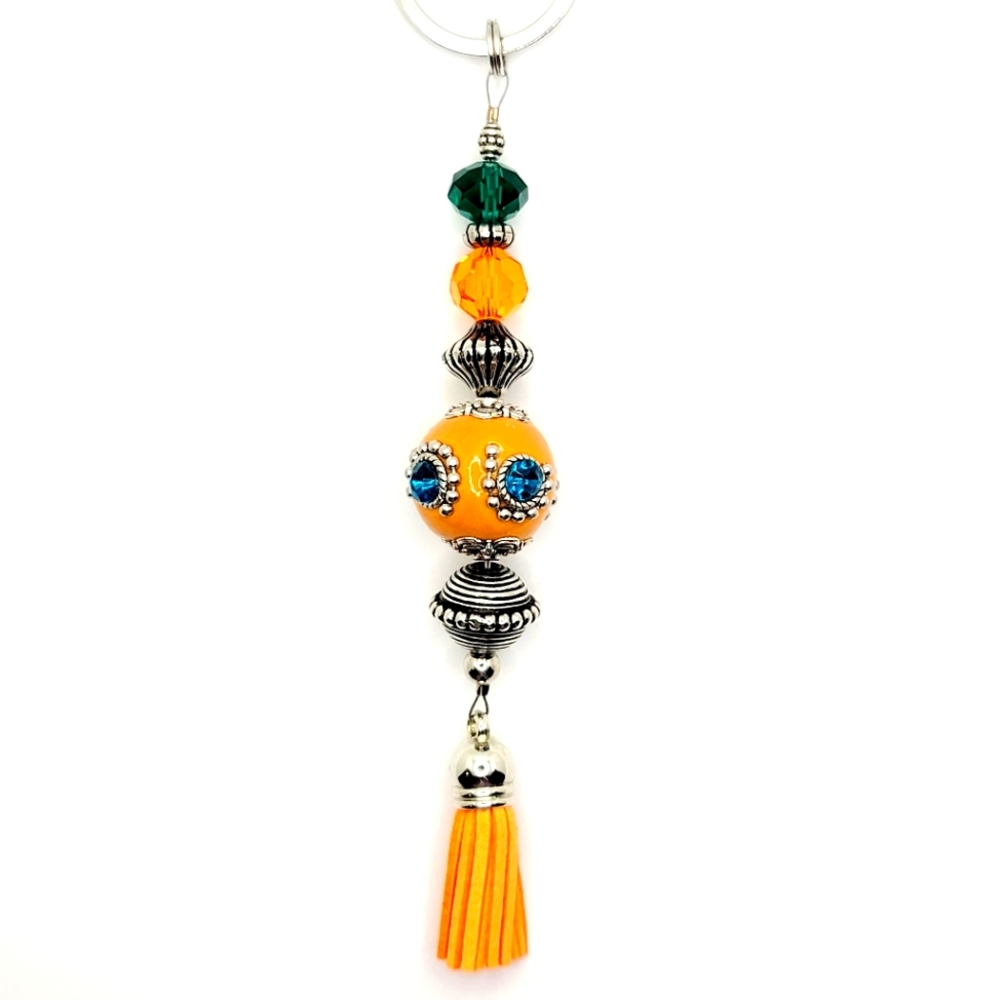 Adorable Beaded Tassel Keychain Jewelry/Purse / Bag Charm/Ornament/Pendant